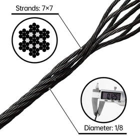 Steel DN Mate compact plastic spool for convenient storage.