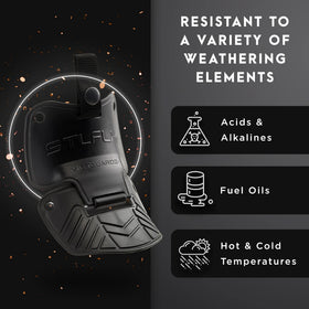 Steel-Flex MetGUARDZ helps deflect falling debris to protect feet.