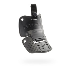 Steel-Flex MetGUARDZ metatarsal guard attached to safety boot for enhanced protection.