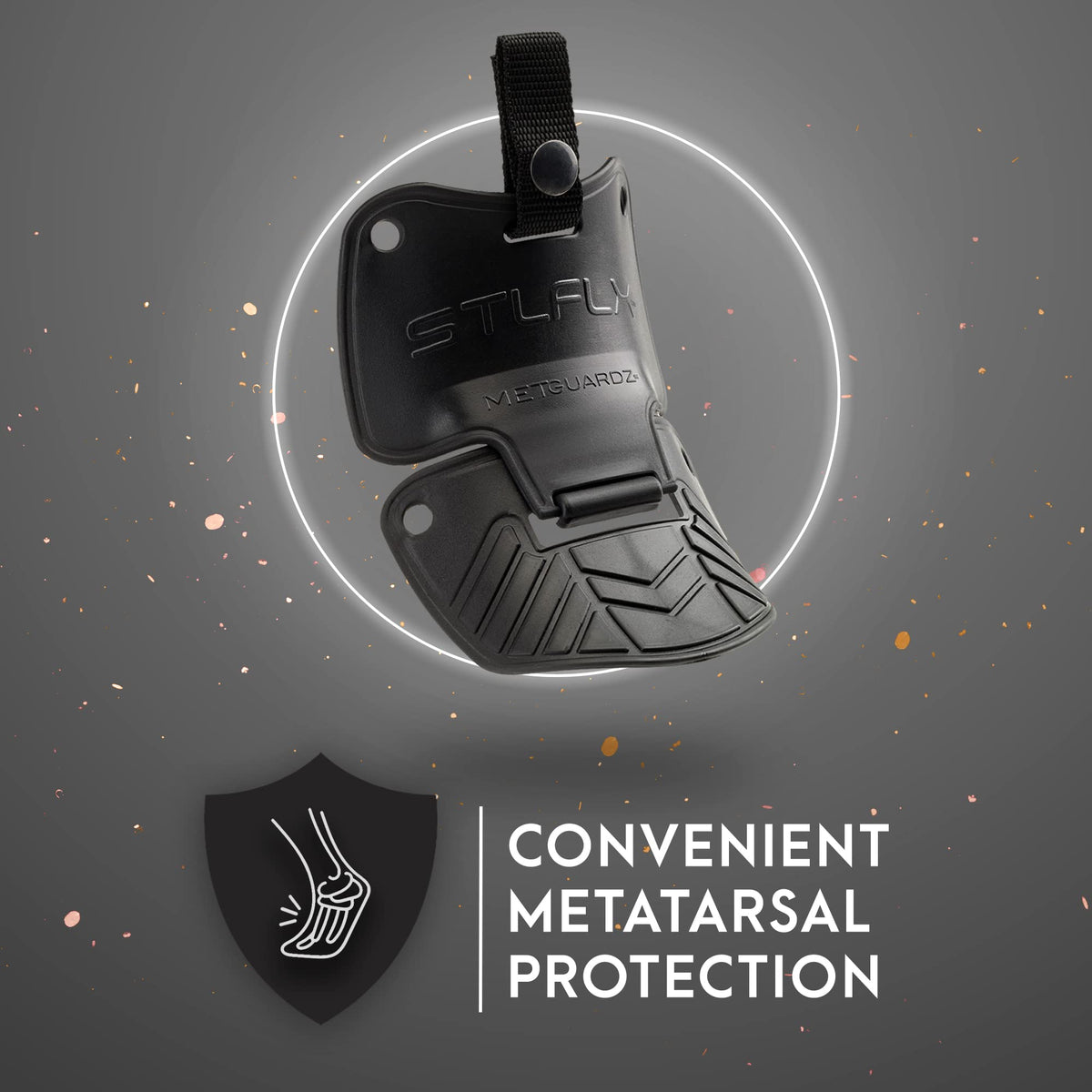 Steel-Flex MetGUARDZ protects lace area of work boots.