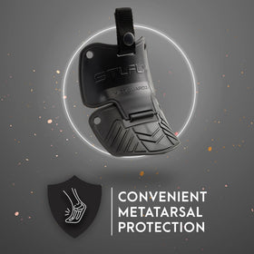 Steel-Flex MetGUARDZ protects lace area of work boots.