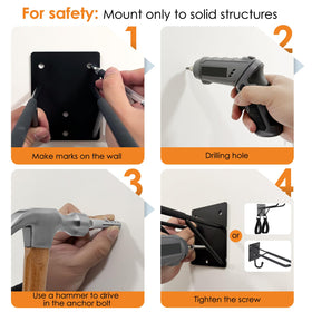 Steelify 14-inch garage hook helping create clutter-free spaces