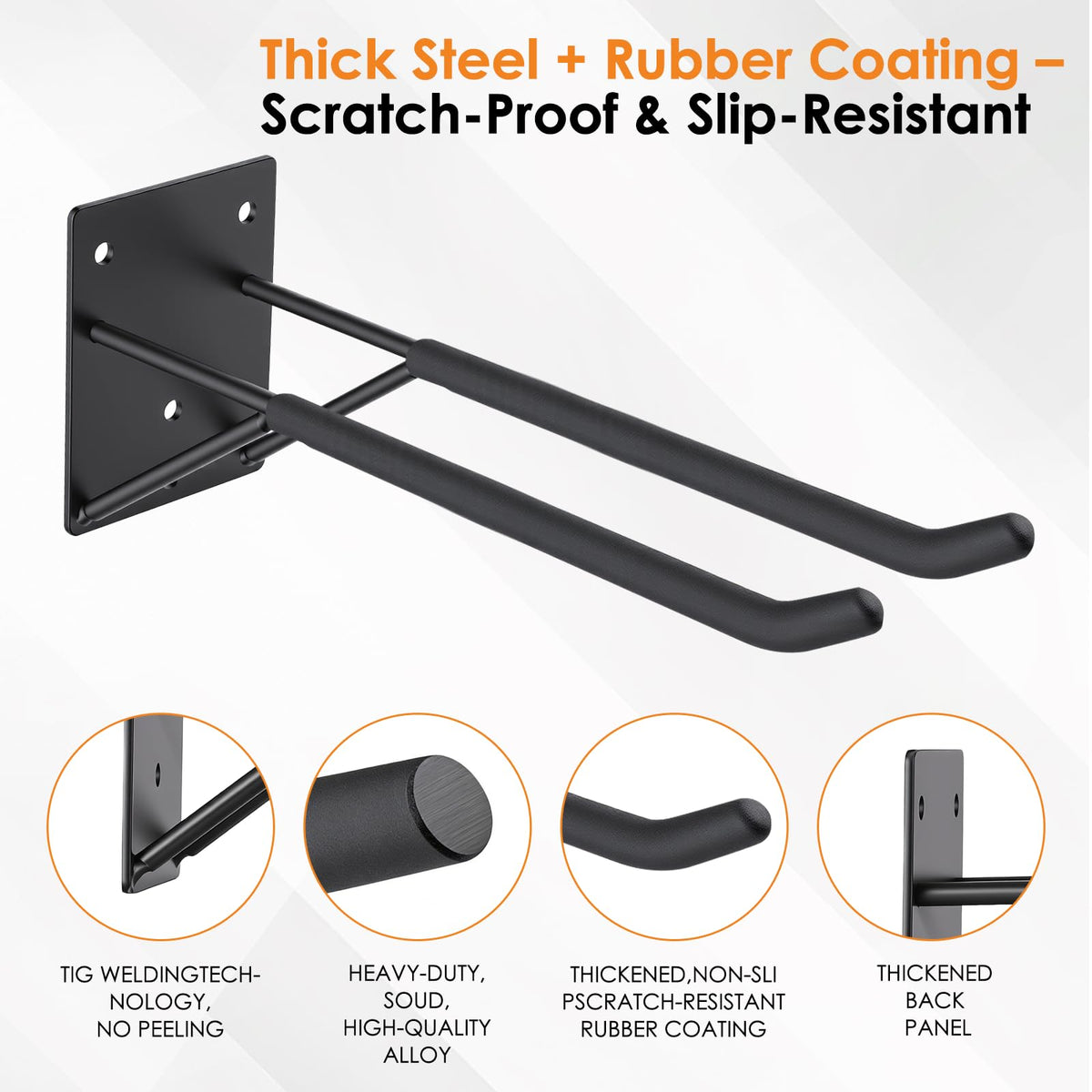 Steelify tire rack hook stores tires neatly