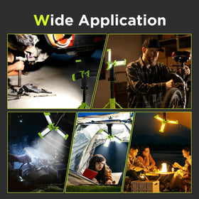 Steelite IP65 waterproof rating protects against rain and dust outdoors.
