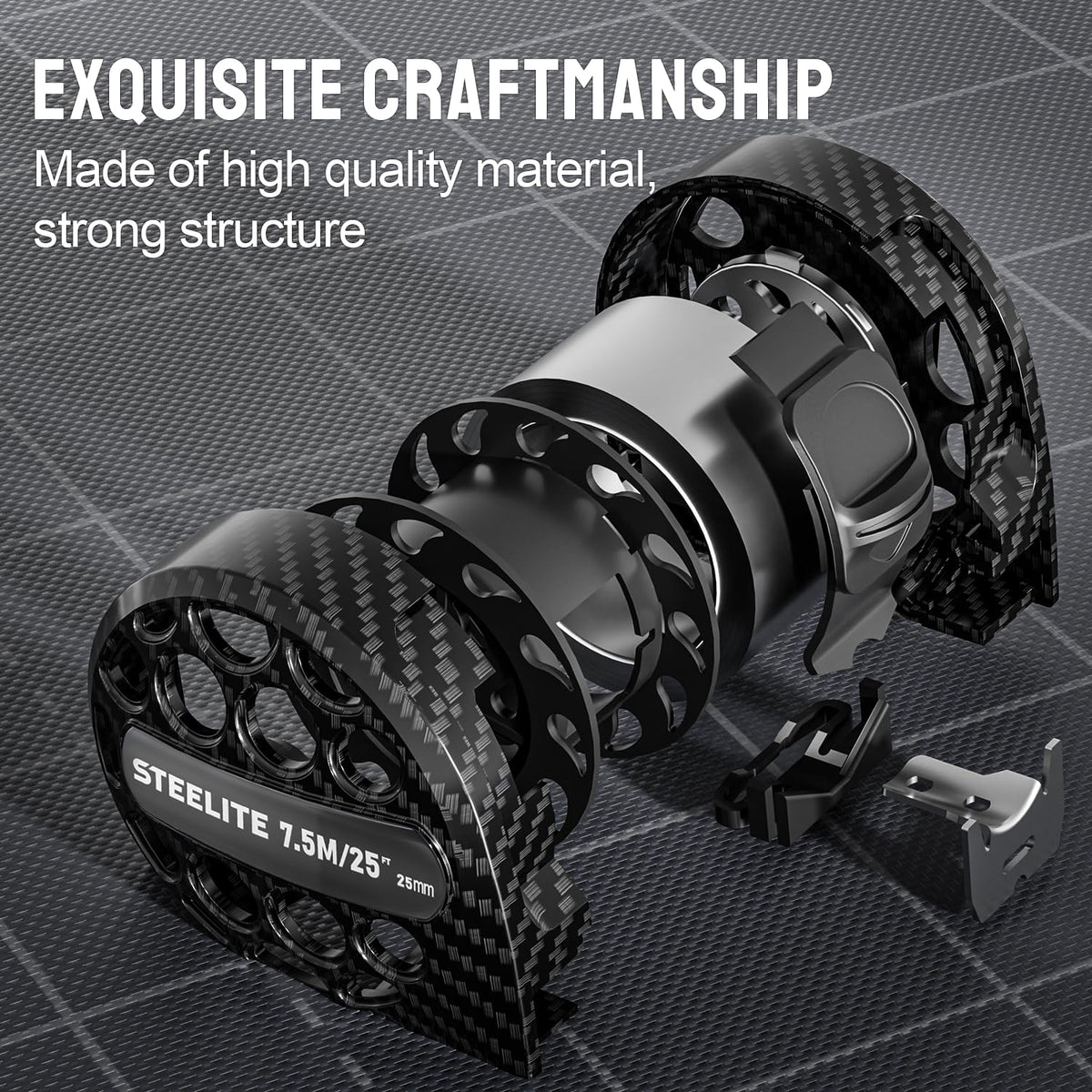 Steelite stainless steel blade delivers durable markings even after rain.