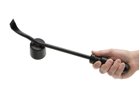 Steelman hubcap remover tool used in a busy workshop setting
