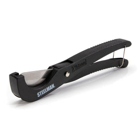 Steelman tool shows spring-assisted opening for quick, one-handed use.