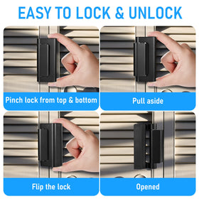 Steinwhale 3Pack installed on inward-swinging door for added protection.