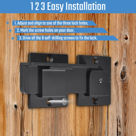 Steinwhale installation steps visual outlines a clear 3-step mounting process.