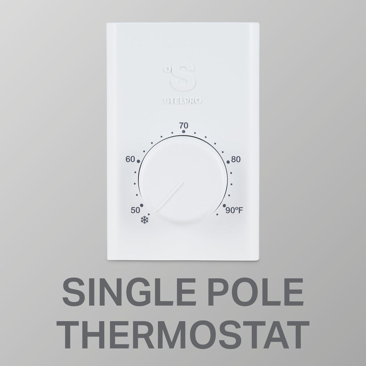 SWT1F thermostat demonstrating compatibility with various heating systems