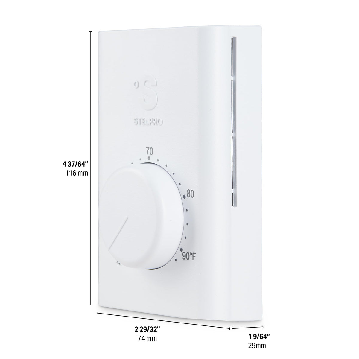 Two-wire installation shown for quick upgrades