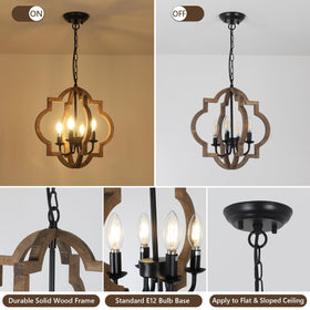 Stepeak chandelier offers dimmable light for mood-friendly ambience.