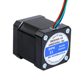 STEPPERONLINE Nema 17 1m cable supports flexible wiring for clean installations