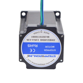 StepperOnline Nema23 dimensions 57x57mm fit into compact enclosures.