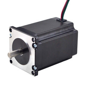 StepperOnline Nema23 front view showing compact frame for tight installations.