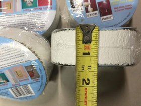 Stepsaver paint-ready tape enables quick plaster and drywall touch-ups.