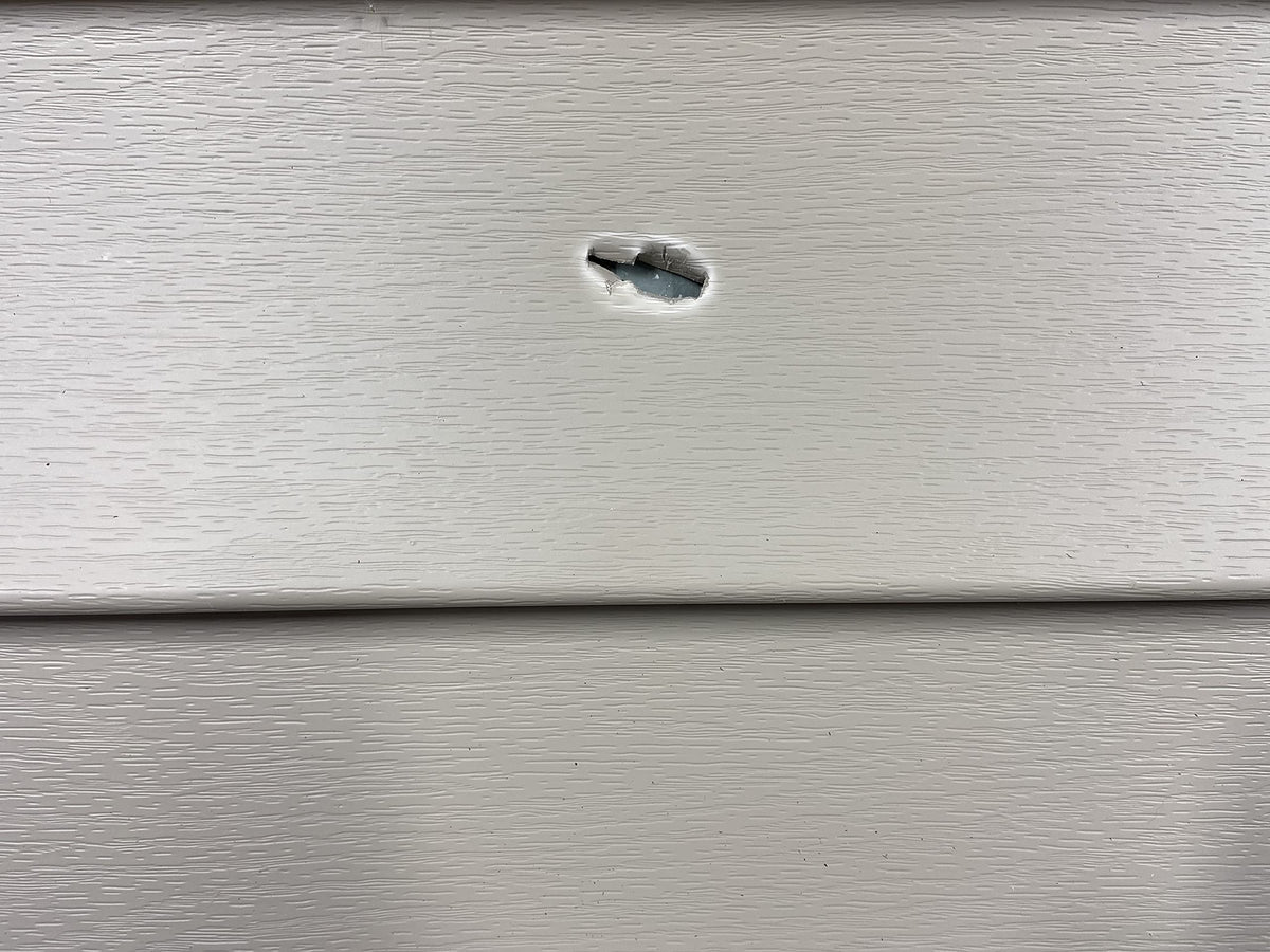 Stepsaver patch kit lower surface shows self adhesive backing for fast repairs