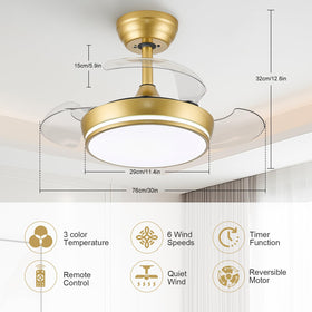 STERREN reverse mode distributes warm air in winter months.