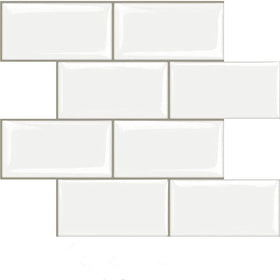 STICKGOO 10-sheet subway tile pack, quick and mess-free backsplash update.