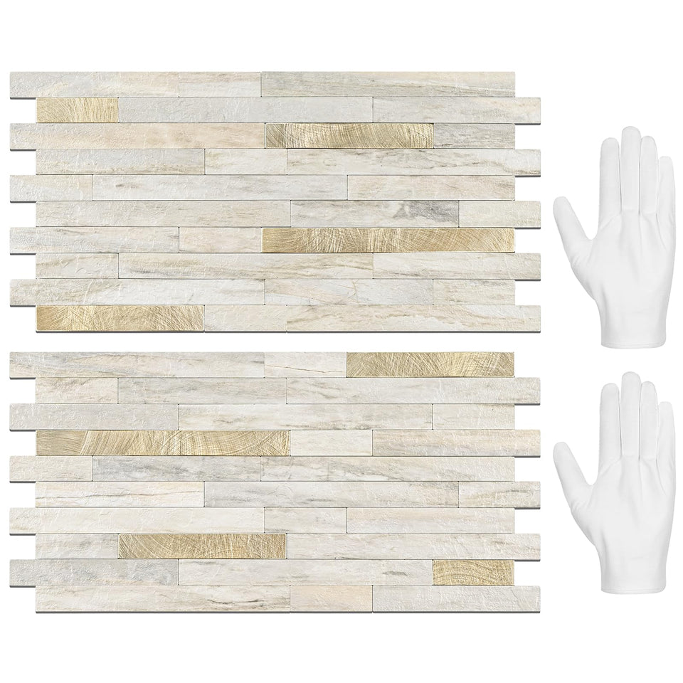 STICKGOO 20-sheets backsplash tiles for fast kitchen upgrade with mess-free installation.
