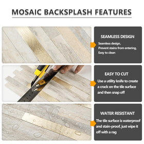 STICKGOO easy DIY interlock system requires no grout, saving time and labor.