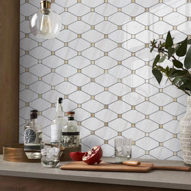 StickGOO RV kitchen backsplash for lightweight, removable styling