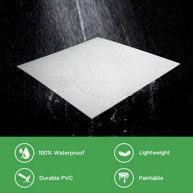 STICKGOO tile surface is waterproof and easy to wipe clean