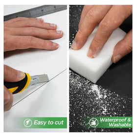 STICKGOO Class A fire-rated tile offers a safe ceiling solution