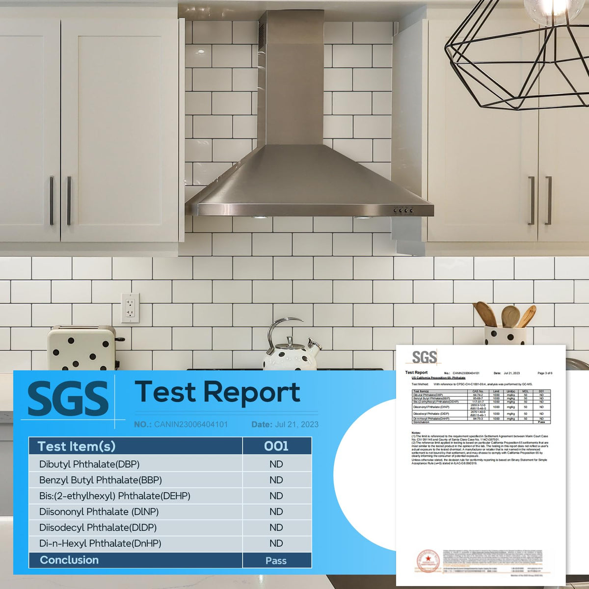 STICKGOO waterproof and heat resistant tiles suit kitchen, bathroom, and behind stoves.