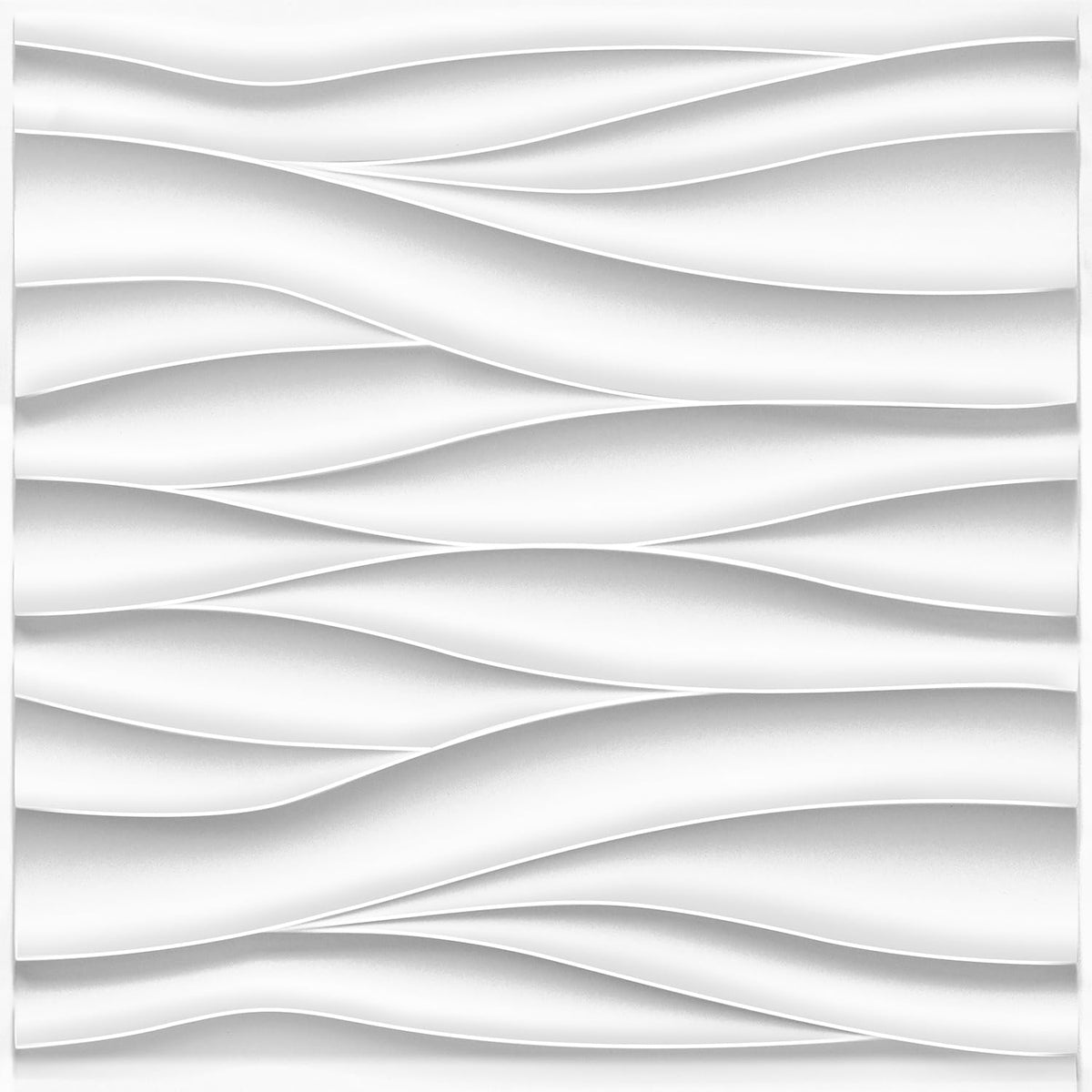STICKGOO Wave panel close-up shows textured surface for a stylish living room focal point.