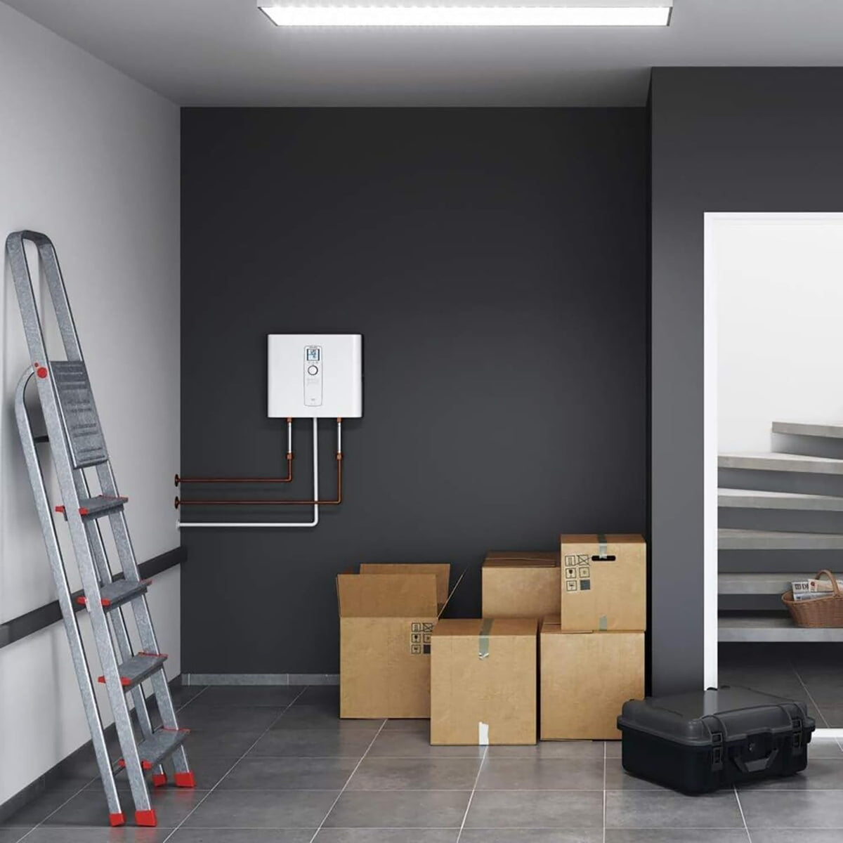 Energy-efficient operation of Tempra 29 Plus reduces hot water costs