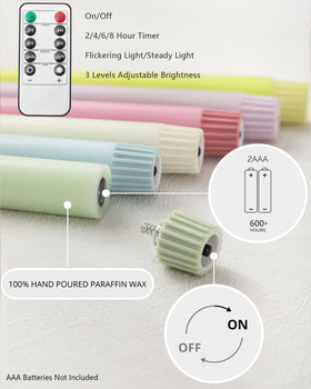 Stmarry hand-poured paraffin wax candles emphasize craftsmanship and tradition.
