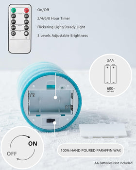 Stmarry remote control included for easy timer setup