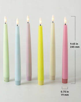 Stmarry unscented LED candles ideal for allergy-sensitive spaces.