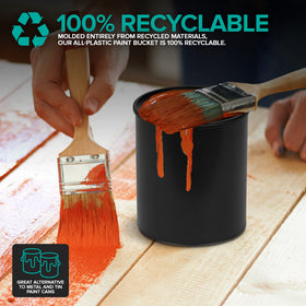 Stock Your Home hot-fill capable container supports safe use up to 165°F.