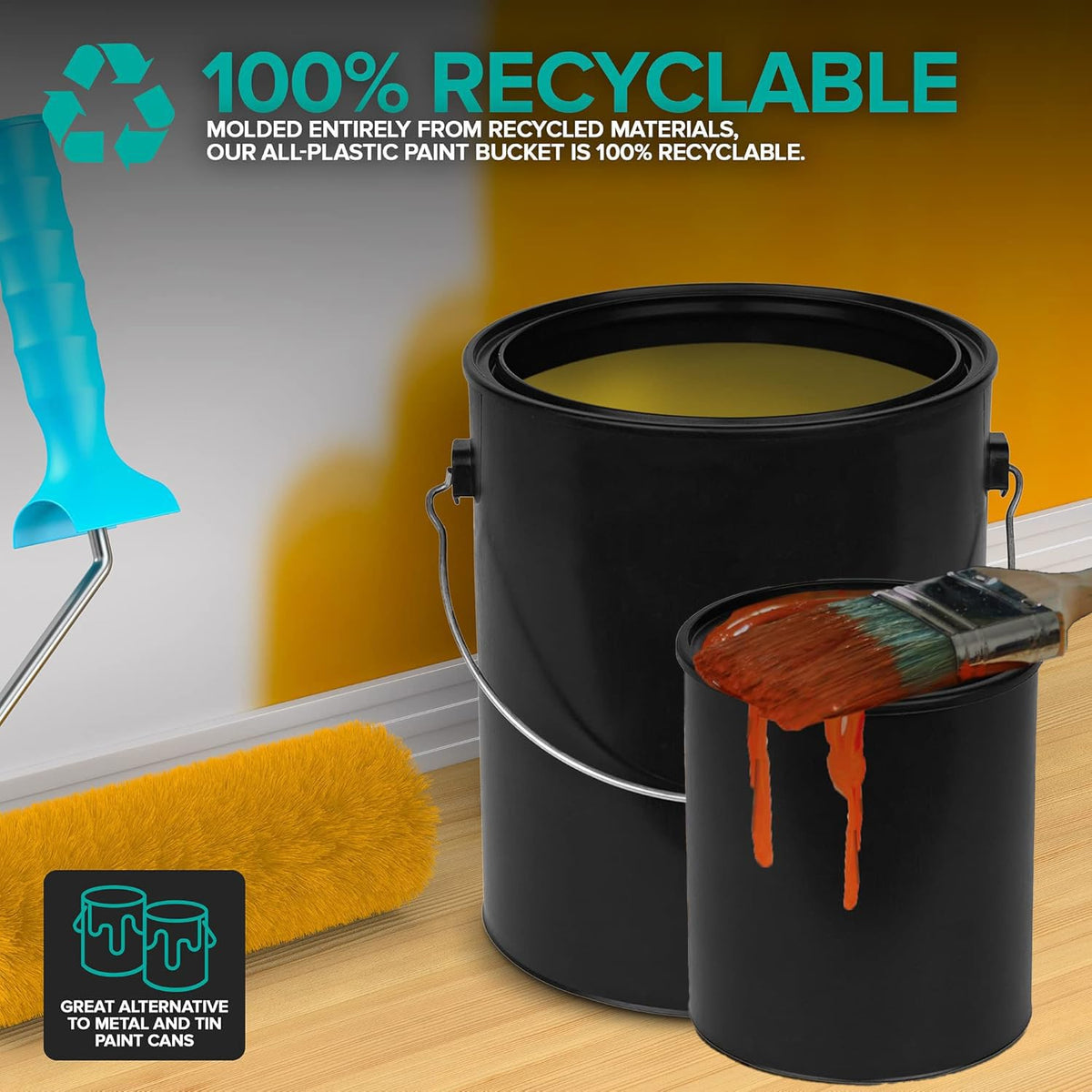 Stock Your Home triple-lock seal demonstrates airtight closure and odor control.