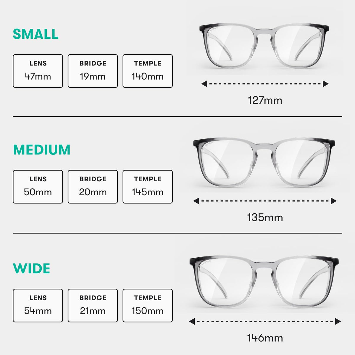 Stoggles Square angled profile highlights angular frame for a confident fit.