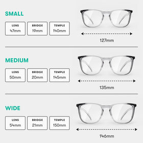 Stoggles Square angled profile highlights angular frame for a confident fit.
