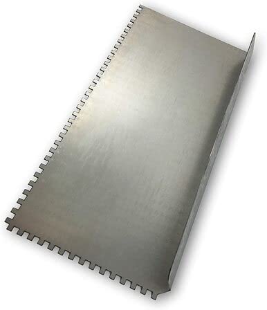 Stone Coat Tools Kit square notch trowel 1/8in for even epoxy spreads.
