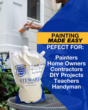 StopLossBags DIY painter setup demonstrates versatile project storage.