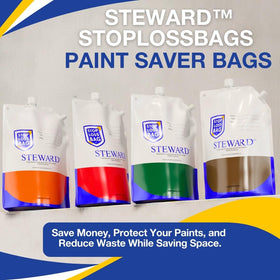 StopLossBags eco-friendly paint solution reduces waste and space.