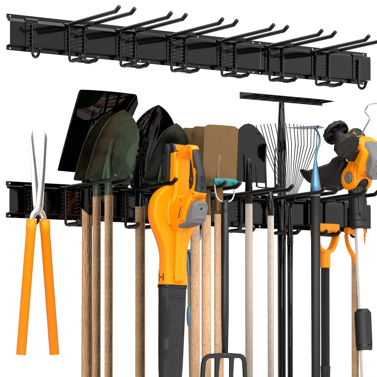 Sttoraboks Storaboks wall-mounted rack with a sturdy steel frame.