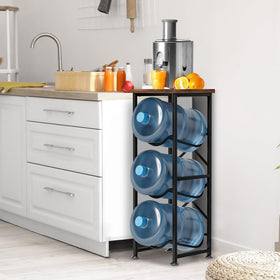Storenization space-saving rack fits kitchens, offices, garages for organized storage.