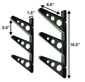 StoreYourBoard snowboard wall mount securing a snowboard and freeing garage space