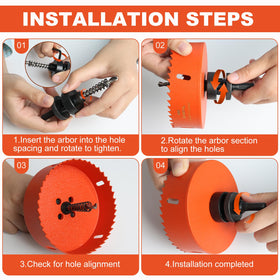 Storystore example of recessed light installation using the hole saw kit.