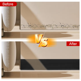 Storystore durable vinyl baseboard trim suitable for high-traffic areas.