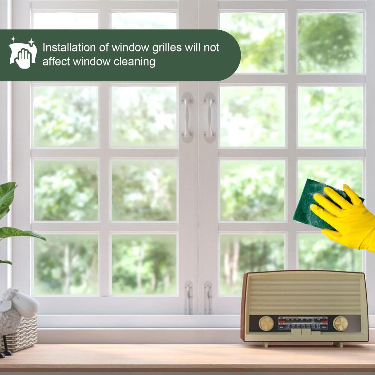Storystore Window Grid Kit supports wide application on walls, doors, and windows
