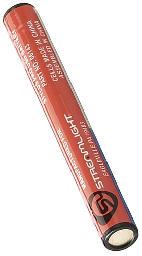 Streamlight battery installation shown with no-tools requirement