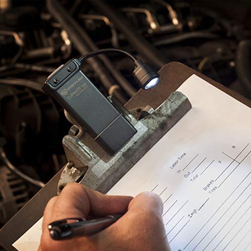 Streamlight ClipMate USB charging tab enables cable free recharging.