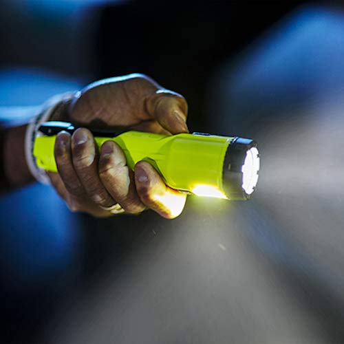 Streamlight Dualie 3AA integrated clip keeps hands free during inspections.